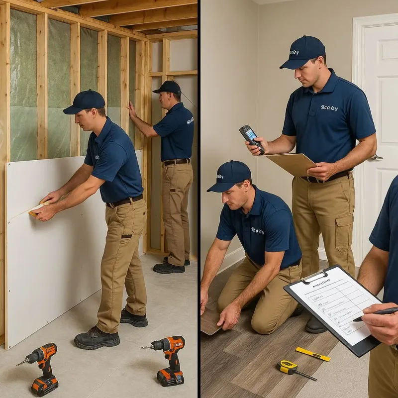 Repairs and Reconstruction process in Spearman, TX