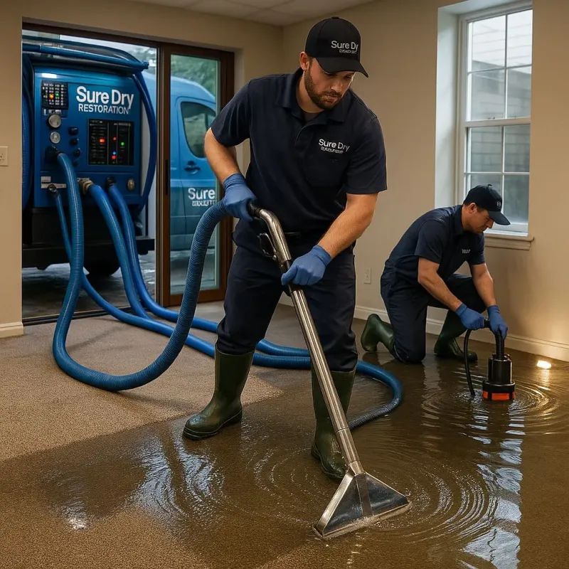 Water Extraction and Removal process in Spearman, TX